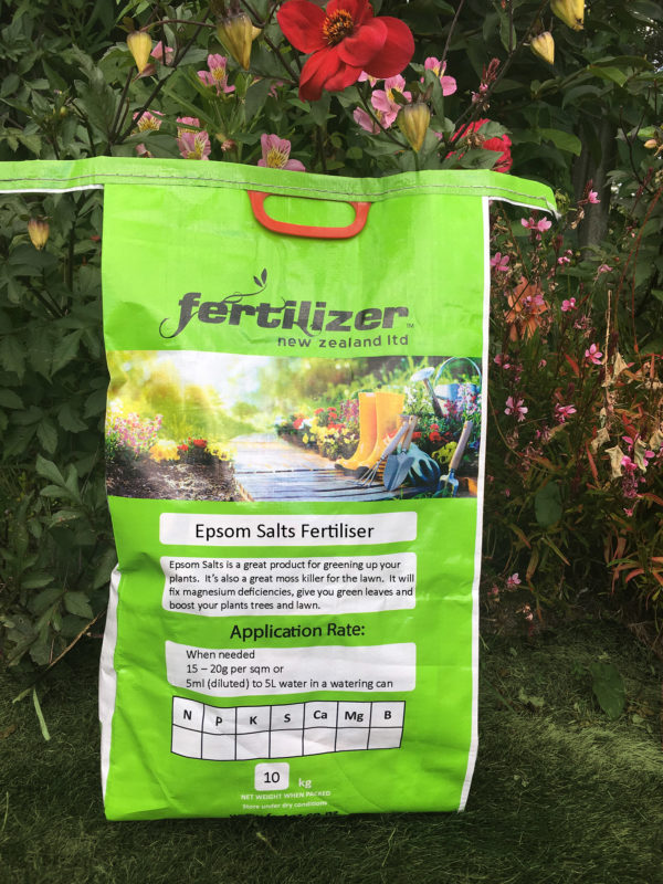 Epsom Salts 10kg Garden with Fertilizer New Zealand