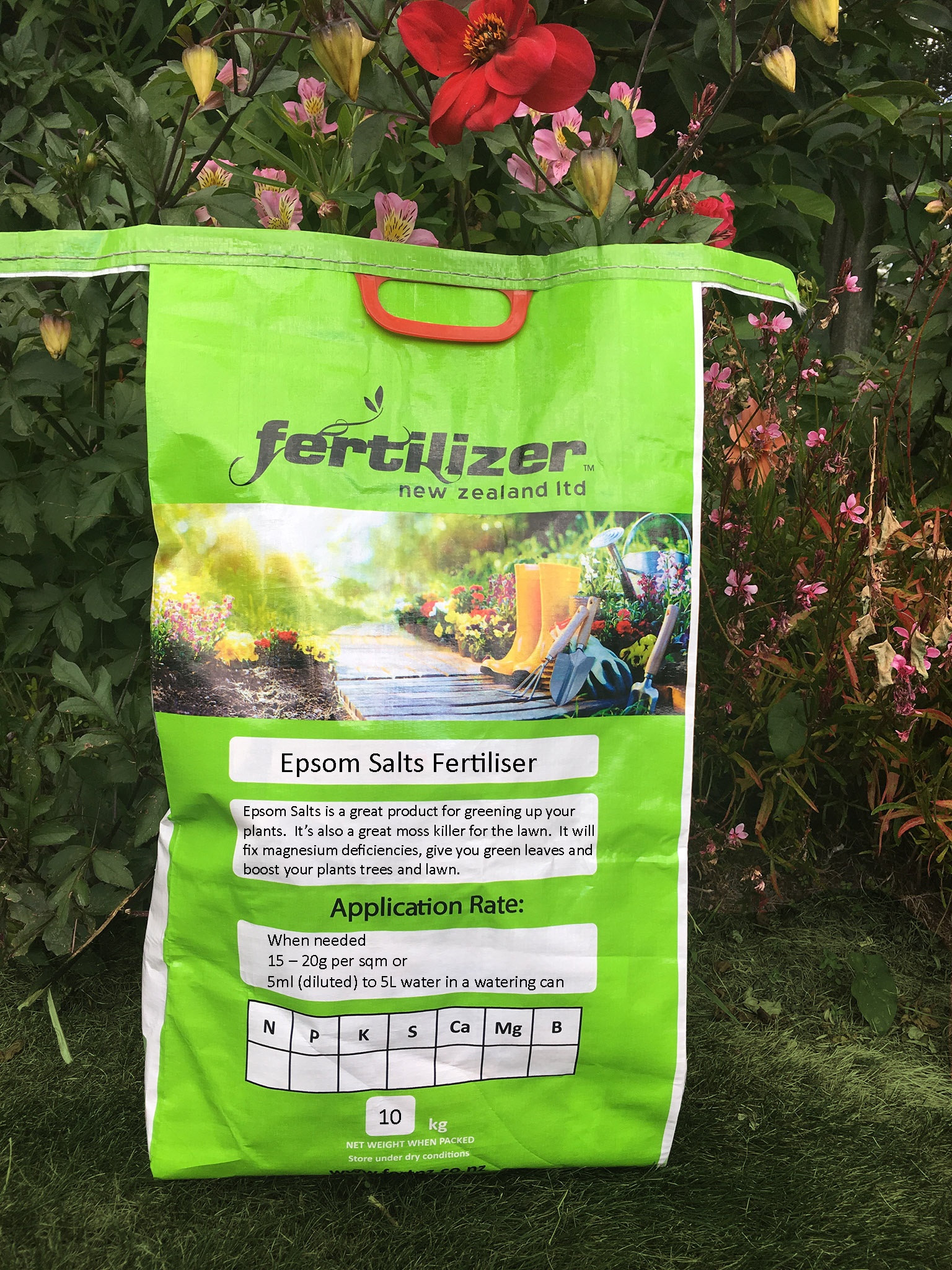 Epsom Salts 10kg Garden With Fertilizer New Zealand