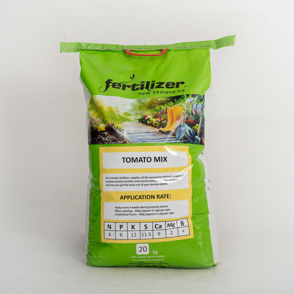 Tomato Mix 20kg Garden with Fertilizer New Zealand